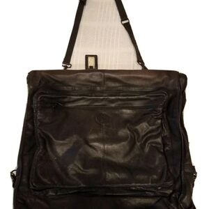 Black Leather Men's Bag